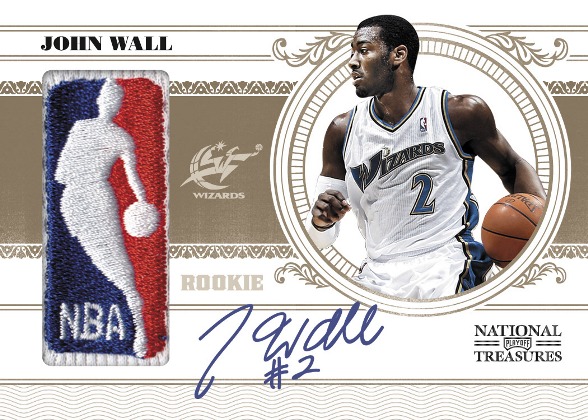 2010-11 National Treasures Century Gold Jersey Autograph #201 John Wall BGS  9.5 on Goldin Marketplace