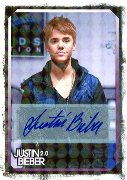 Justin Bieber typo on baseball card amuses Indians pitcher