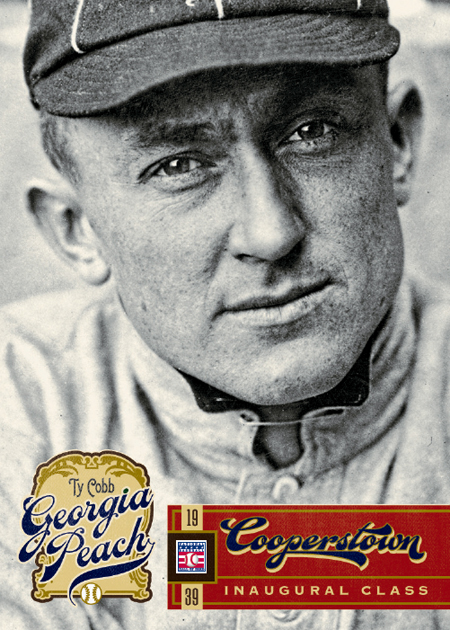 Panini America Cooperstown Ty Cobb Front