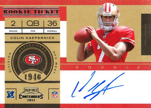 Colin Kaepernick's 49ers rookie jersey sells for record price at auction