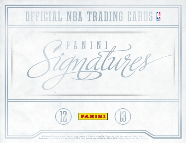 2012-13 Signatures Basketball Main