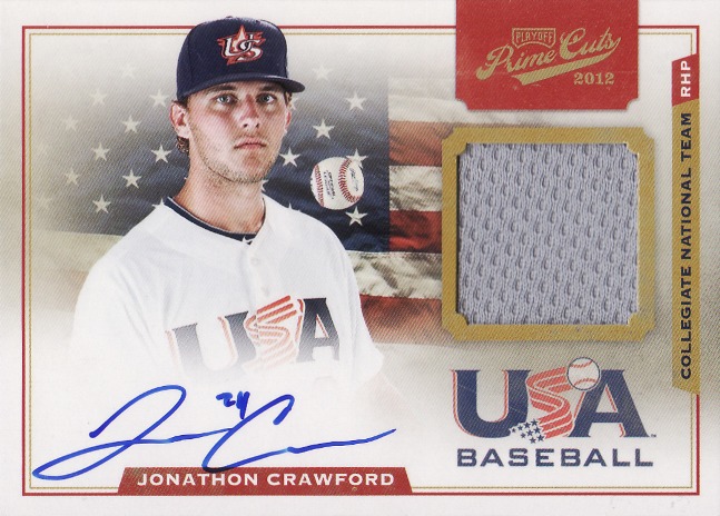 Panini America USA Baseball Jonathon Crawford