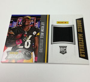 Le'Veon Bell Autographed 2013 Panini Absolute Rookie Jersey Card