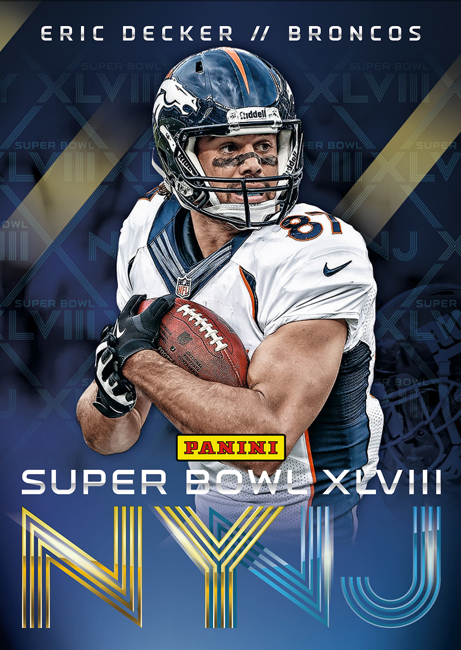 Hot Off the Presses: Panini America Readies Commemorative Super Bowl XLVIII  Sets – The Knight's Lance