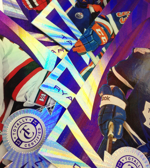 Panini America 2013-14 Totally Certified Hockey Purple Promotion (6)