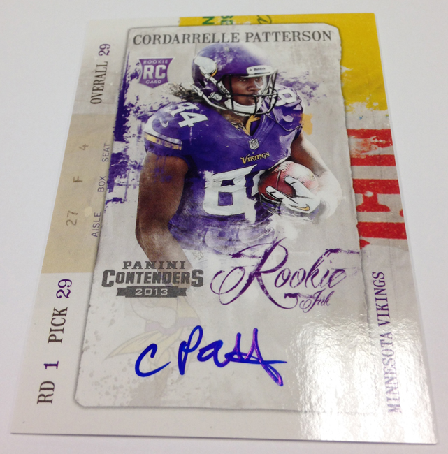 Patterson Rookie Ink