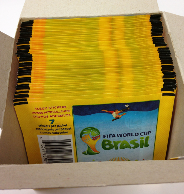 Pick 10 Selection of Panini World Cup 2014 Brazil Stickers 