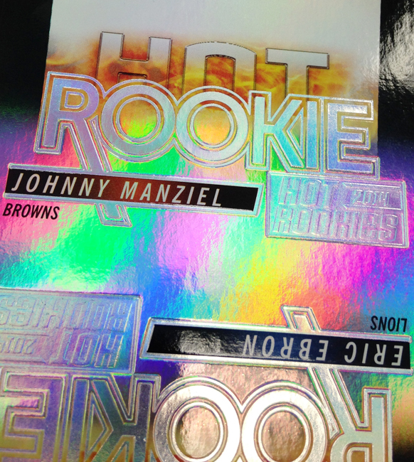 Panini America 2013-14 Score Hot Rookies Uncut Sheet Peek (30)
