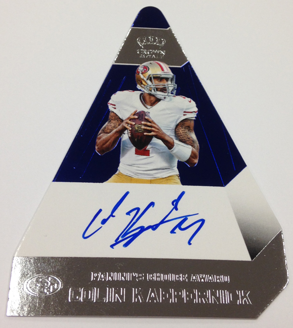 Colin Kaepernick Autographed Card 