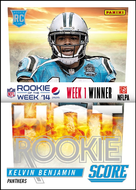 2014 Pepsi NFL Rookie of the Week Week 1 Winner Benjamin