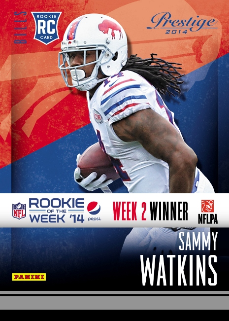 2014 Pepsi NFL Rookie of the Week Week 2 Winner Watkins