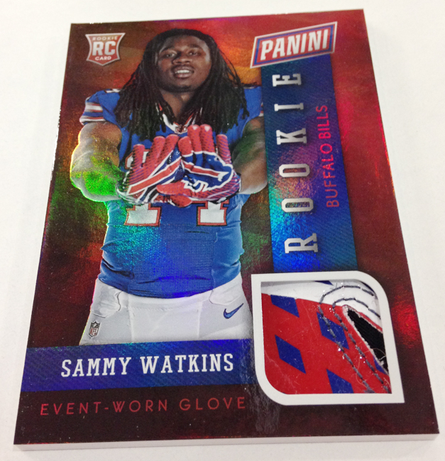 The Panini America NFLPA Rookie Premiere Recall: Buffalo Bills WR Sammy  Watkins – The Knight's Lance