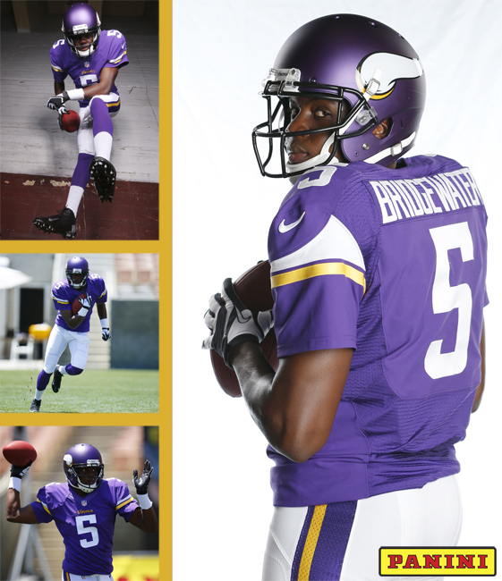 Rookie mistake? Now at quarterback for the Vikings, Teddy 'Bridewater'