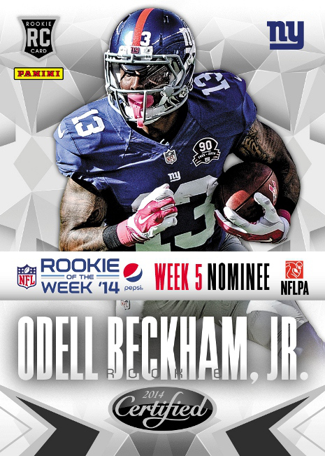 Giants Receiver Odell Beckham Jr. Claims Week 12 Pepsi NFL Rookie of the  Week – The Knight's Lance