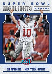 Panini America Kicks Off Super Bowl with Super Bowl Highlights