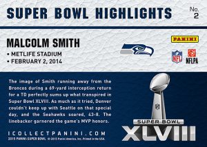 Panini America to Deliver Exclusive Card Set for Super Bowl XLIX NFL  Experience – The Knight's Lance