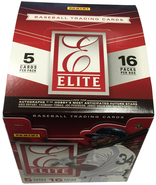 Panini America 2015 Elite Baseball QC (1)