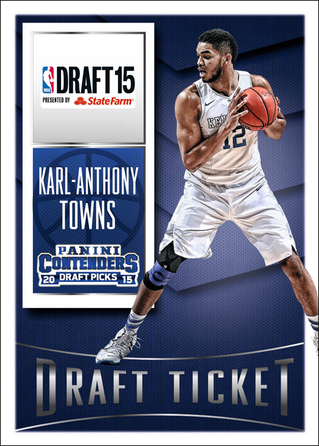 Panini America 2015 NBA Draft Karl-Anthony Towns