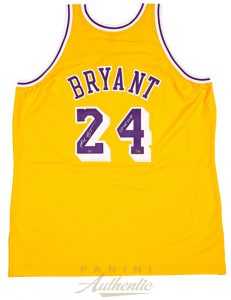 panini kobe bryant jersey