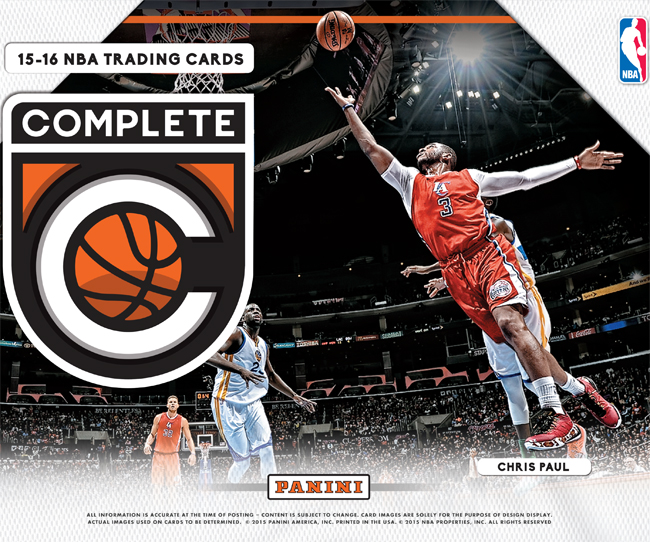 Panini America Delivers Detailed First Look at 2015-16 Complete