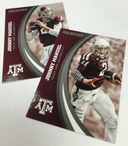 2015 Panini Collegiate Texas A&M Johnny Manziel Jersey Card