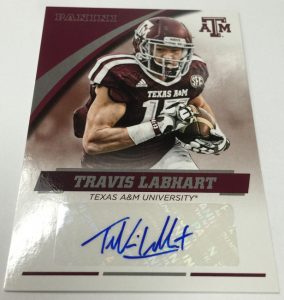 Ryan Tannehill football card (Texas A&M Aggies) 2015 Panini Team