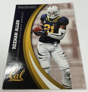 2015 Panini Collegiate Cal Bears Keenan Allen Game-Worn Jersey