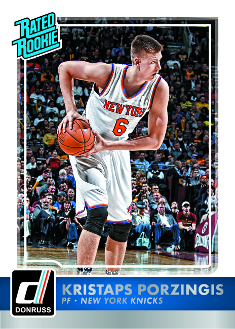 Kristaps Porzingis 2021 Panini Donruss Basketball # 57 Dallas