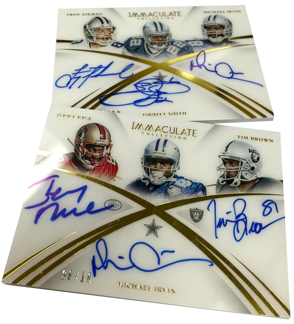 Panini America 2015 Immaculate Football Incoming Redemptions3