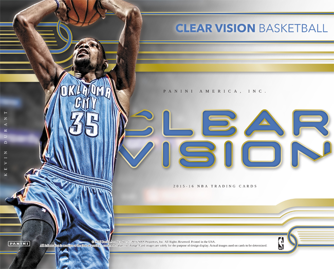 Panini America 2015-16 Clear Vision Basketball Main