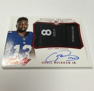 Odell Beckham Jr. Los Angeles Rams Fanatics Exclusive Parallel Panini  Instant Super Bowl LVI Beckham Celebrates After 1st Quarter Touchdown  Single