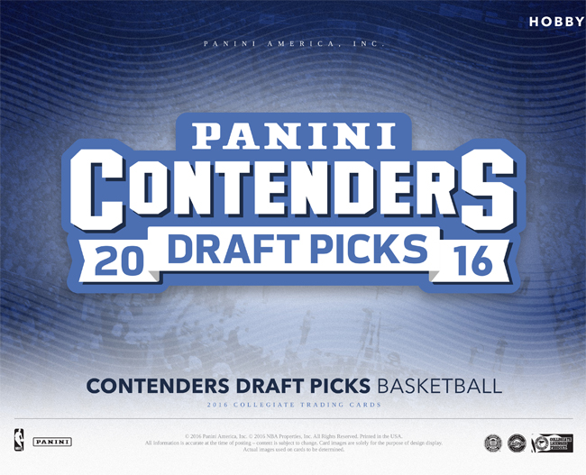 Panini America 2016 Contenders Draft Picks Basketball Main