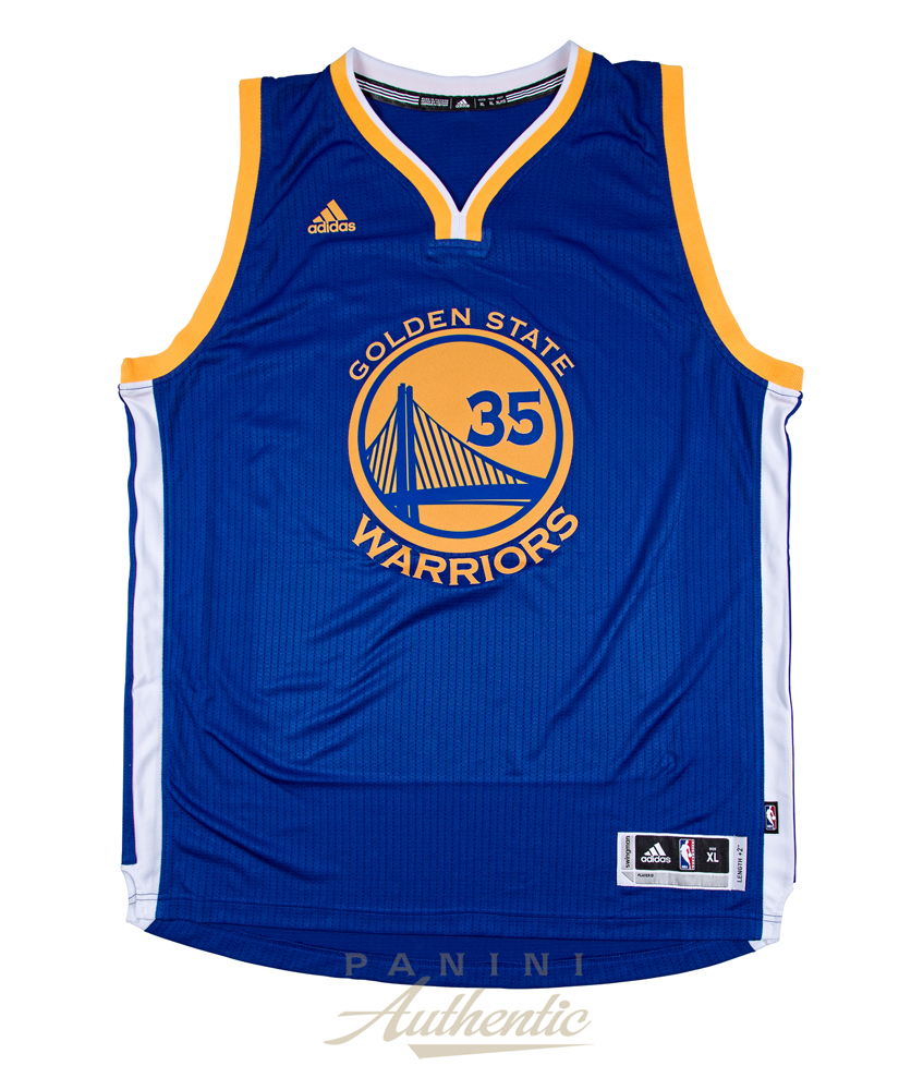 Kevin Durant Golden State Warriors Autographed White Swingman Jersey -  Panini Authentic