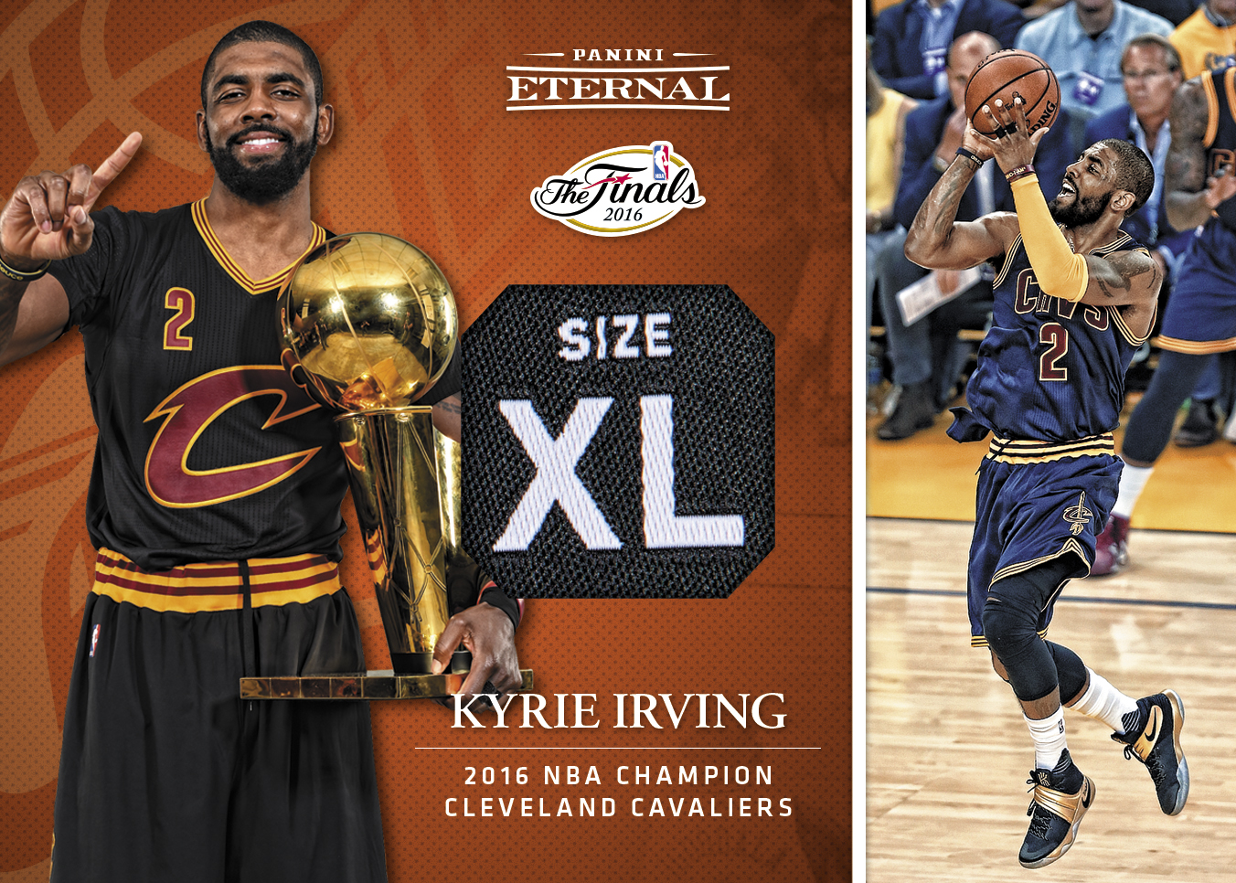 Kyrie Irving Cleveland Cavaliers NBA Adidas White 2016 NBA Finals
