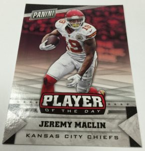 Panini America Delivers Popular NFL Player of the Day Hobby Promo