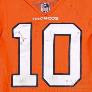 Devontae Booker Game Worn Denver Broncos Jersey From 10/22/17 vs