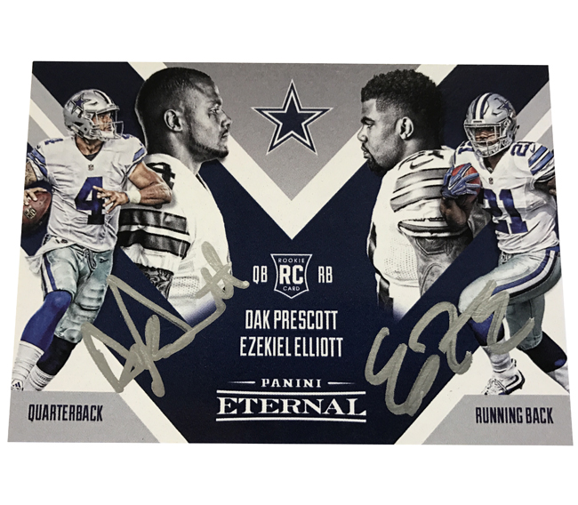 Ezekiel Elliott's Game-Worn Cowboys Jersey Arrives (with Others) on Panini  Authentic – The Knight's Lance