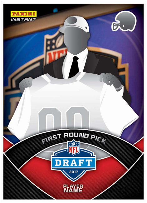 2017 NFL Draft Panini Instant