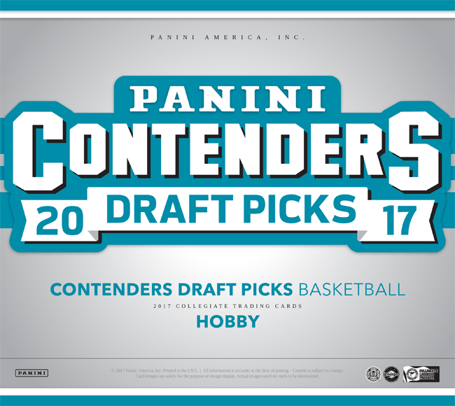 Panini America 2017 Contenders Draft Picks Basketball Main