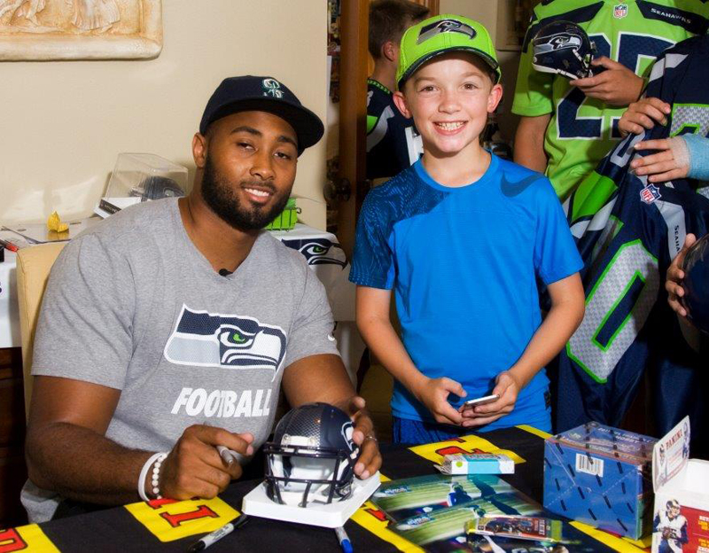 Seahawks Star K.J. Wright Makes an Impact During NFL POD Grand Prize Event  (Video) – The Knight's Lance