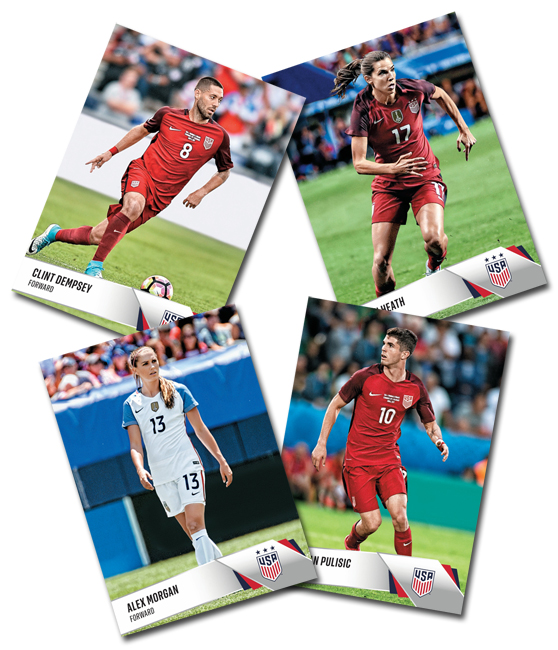 2017 Panini Instant U.S. Soccer Team Collection Main