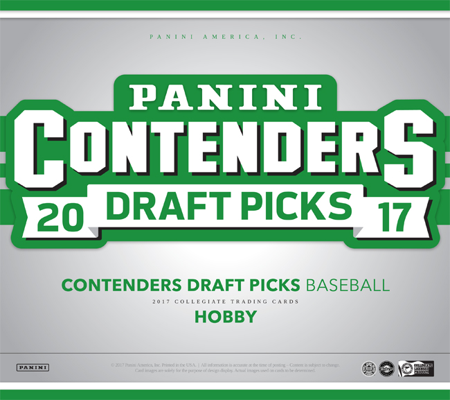 Panini America 2017 Contenders Draft Picks Baseball Main