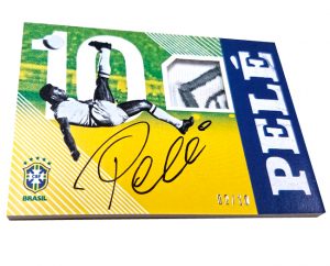 2017 Panini Nobility Pele Match-Worn Jersey No.PC3 Brazil ペレ　ジャージ　ブラジル　パニーニ　カード