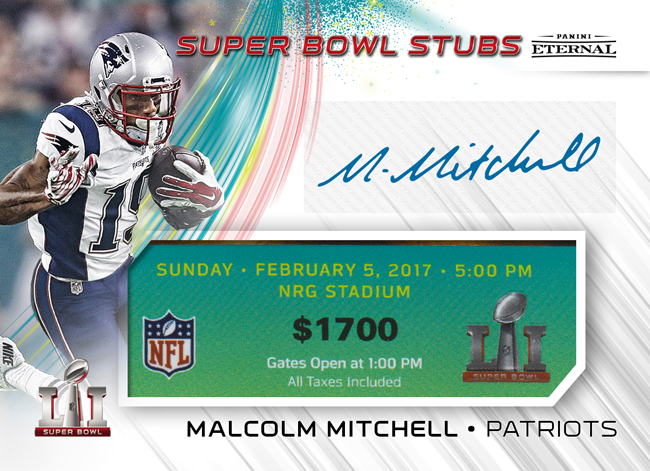 That's the Ticket: Panini Eternal Honors the Pats with Rare Super Bowl Stubs  Offering – The Knight's Lance