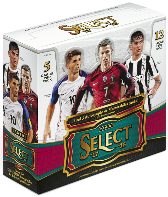 The Panini America Quality Control Gallery: 2017 Select Soccer ...