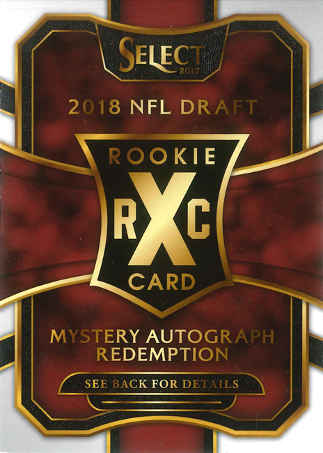 2017 Select Football Mystery Autograph