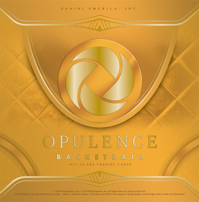 Panini America 2017-18 Opulence Basketball Main