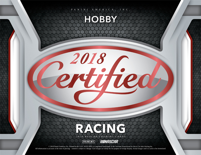 Panini America 2018 Certified Racing Main