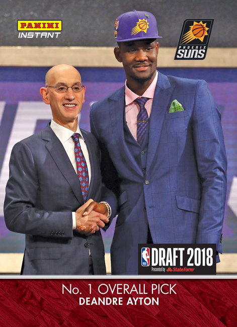 Panini Instant 2018 NBA Draft Deandre Ayton BLOG