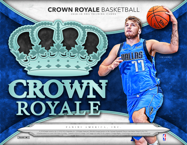 Panini America 2018-19 Crown Royale Basketball Main